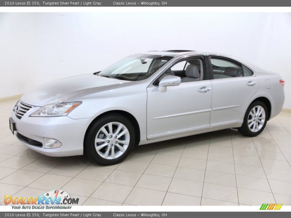 2010 Lexus ES 350 Tungsten Silver Pearl / Light Gray Photo #3