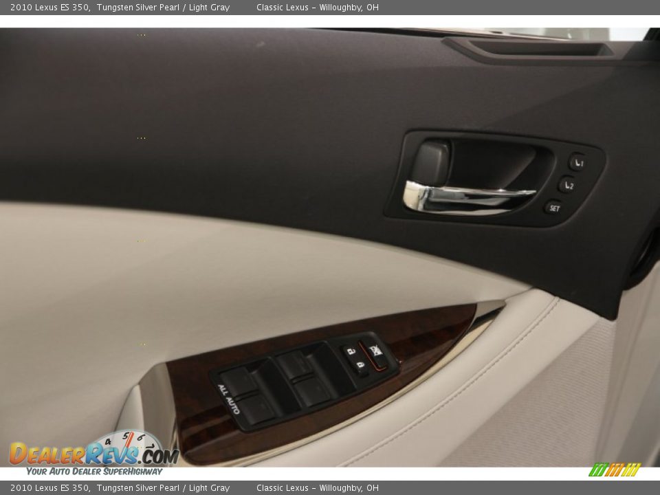 2010 Lexus ES 350 Tungsten Silver Pearl / Light Gray Photo #5