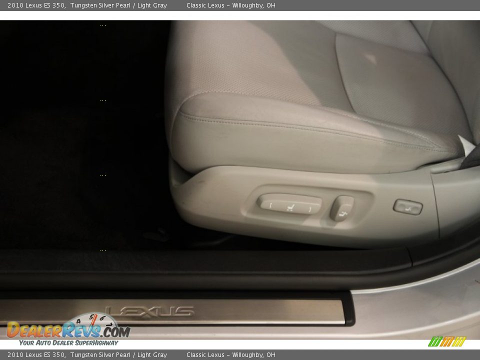 2010 Lexus ES 350 Tungsten Silver Pearl / Light Gray Photo #8