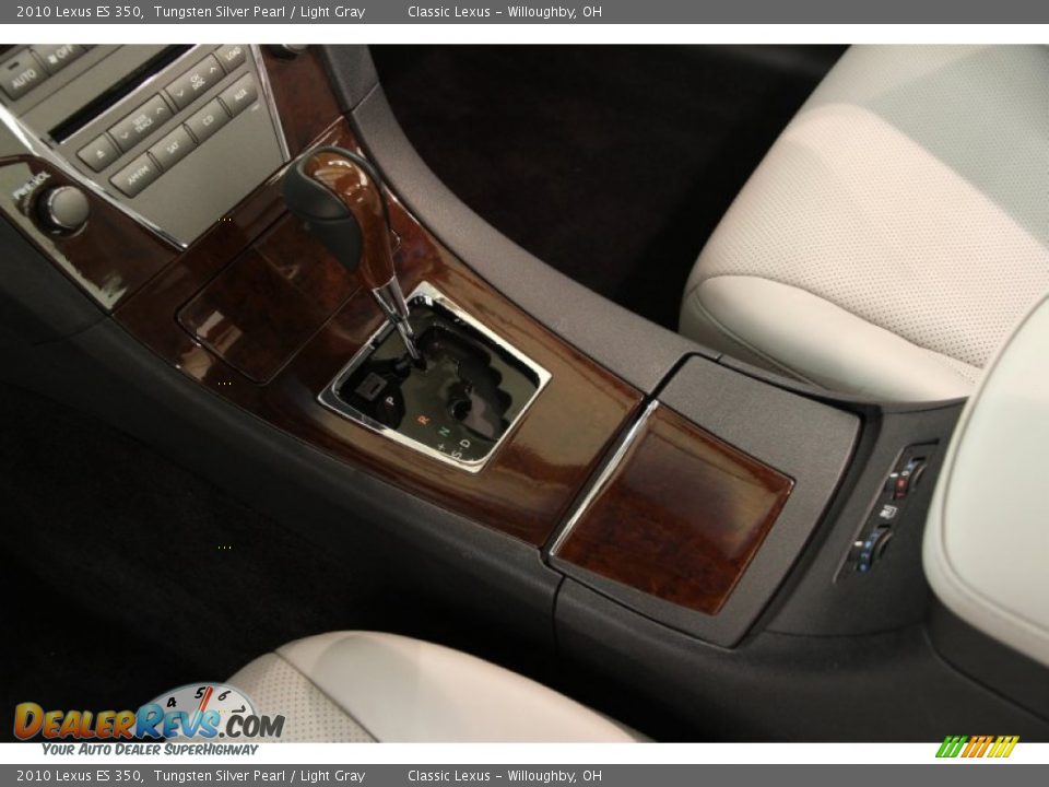 2010 Lexus ES 350 Tungsten Silver Pearl / Light Gray Photo #10