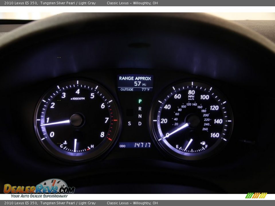 2010 Lexus ES 350 Tungsten Silver Pearl / Light Gray Photo #13