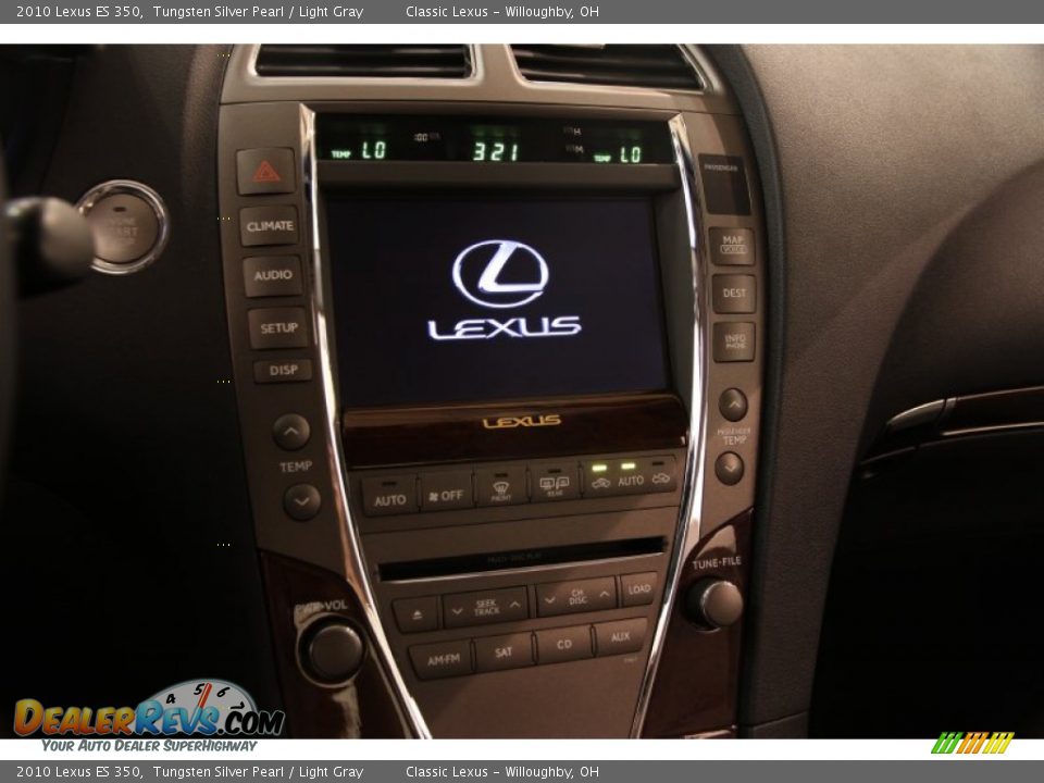 2010 Lexus ES 350 Tungsten Silver Pearl / Light Gray Photo #14