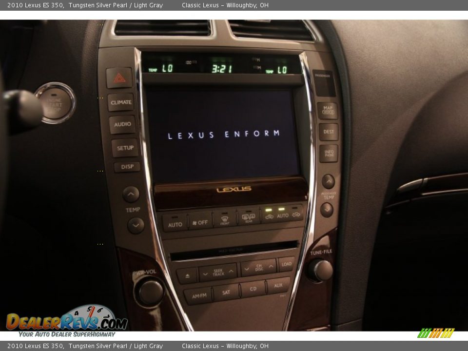 2010 Lexus ES 350 Tungsten Silver Pearl / Light Gray Photo #15