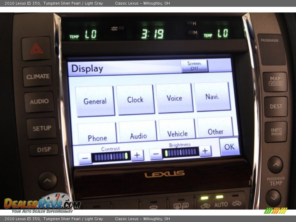 2010 Lexus ES 350 Tungsten Silver Pearl / Light Gray Photo #20