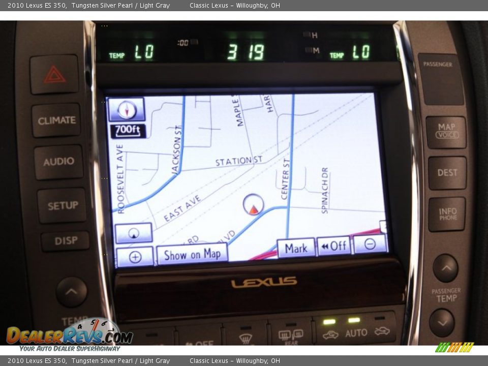 2010 Lexus ES 350 Tungsten Silver Pearl / Light Gray Photo #21