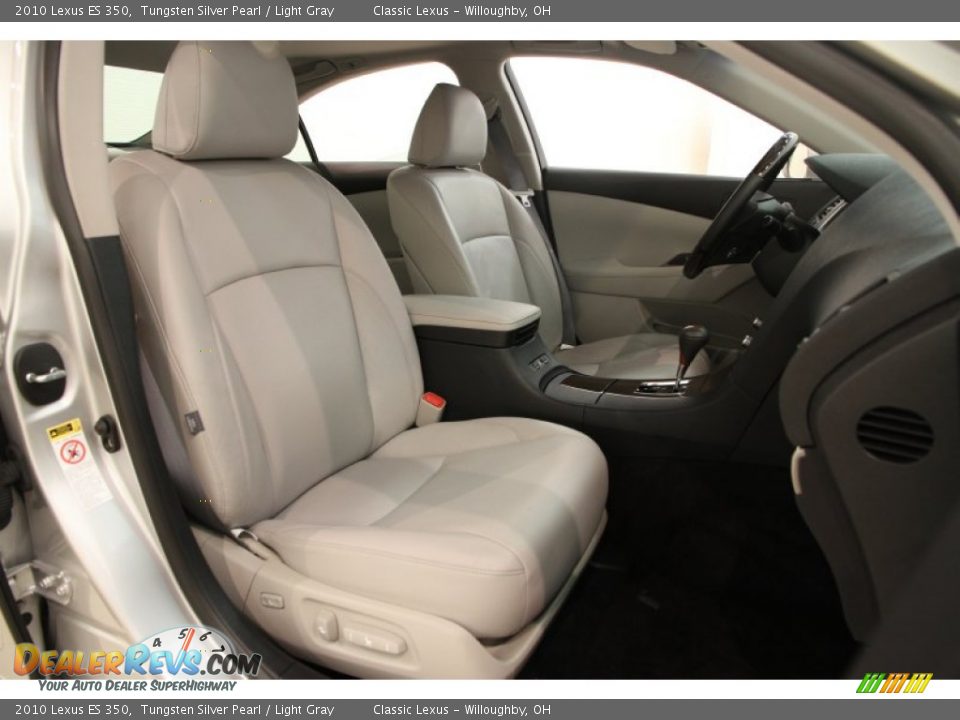 2010 Lexus ES 350 Tungsten Silver Pearl / Light Gray Photo #27