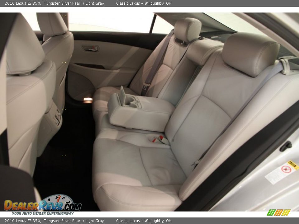 2010 Lexus ES 350 Tungsten Silver Pearl / Light Gray Photo #30