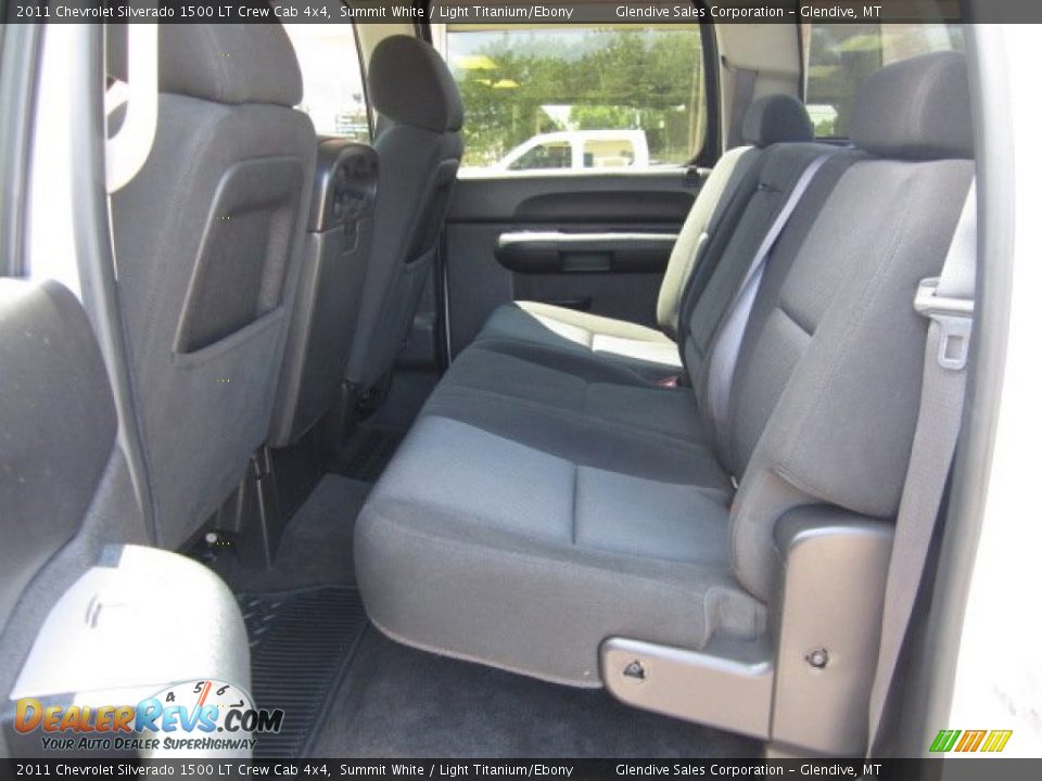 2011 Chevrolet Silverado 1500 LT Crew Cab 4x4 Summit White / Light Titanium/Ebony Photo #7