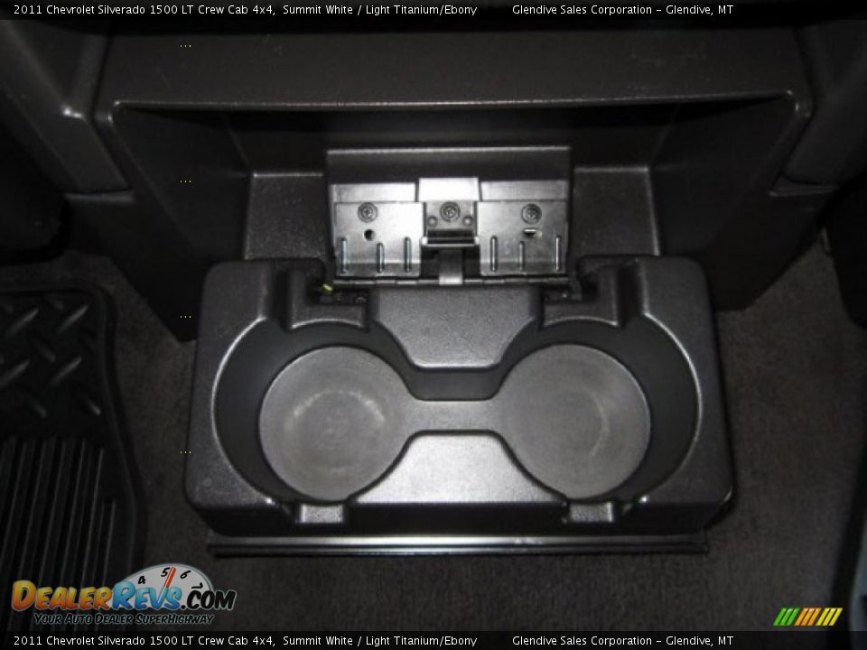 2011 Chevrolet Silverado 1500 LT Crew Cab 4x4 Summit White / Light Titanium/Ebony Photo #15