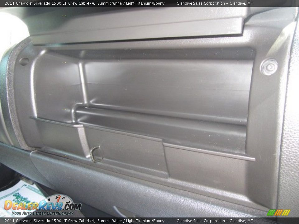 2011 Chevrolet Silverado 1500 LT Crew Cab 4x4 Summit White / Light Titanium/Ebony Photo #19