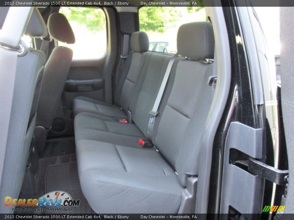 2013 Chevrolet Silverado 1500 LT Extended Cab 4x4 Black / Ebony Photo #14