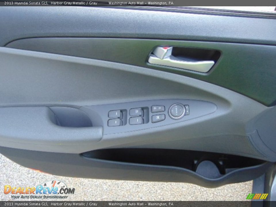 2013 Hyundai Sonata GLS Harbor Gray Metallic / Gray Photo #9