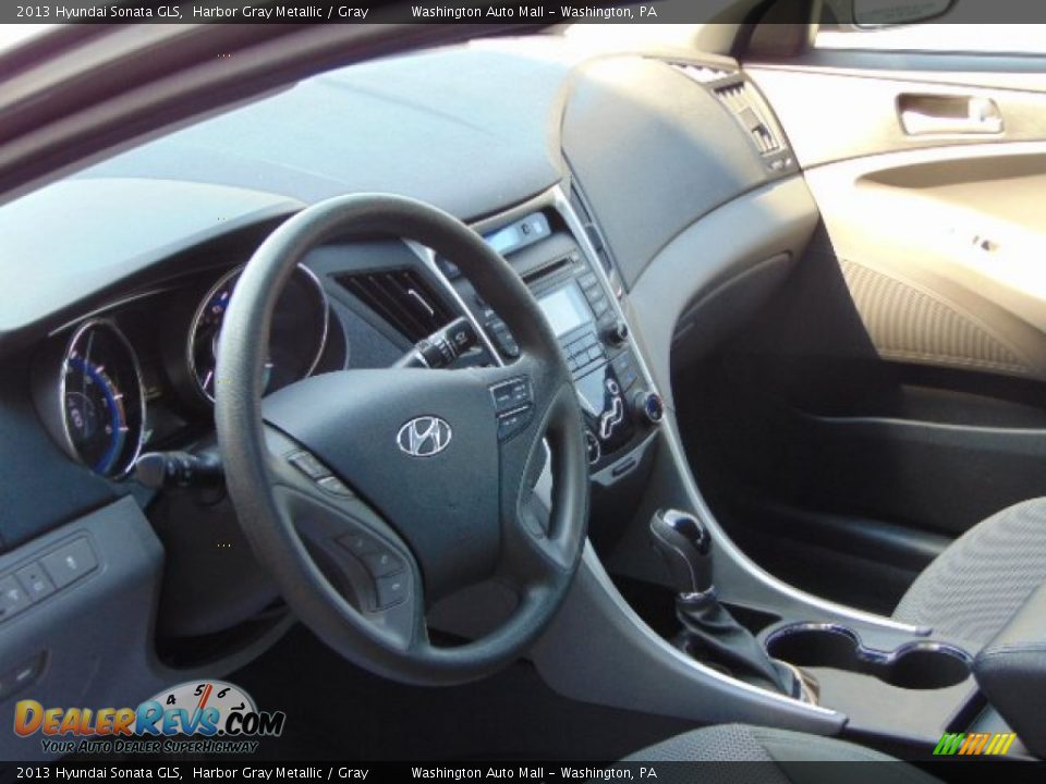 2013 Hyundai Sonata GLS Harbor Gray Metallic / Gray Photo #10