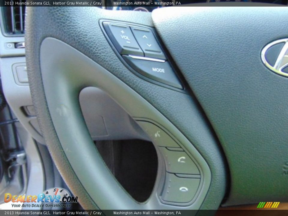 2013 Hyundai Sonata GLS Harbor Gray Metallic / Gray Photo #15