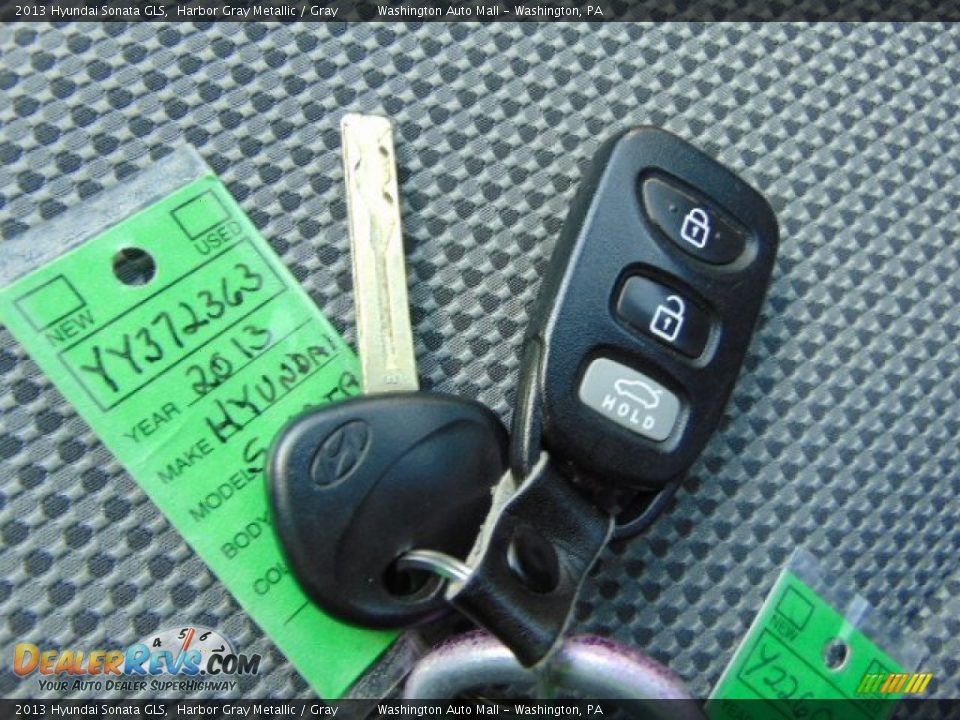 2013 Hyundai Sonata GLS Harbor Gray Metallic / Gray Photo #17