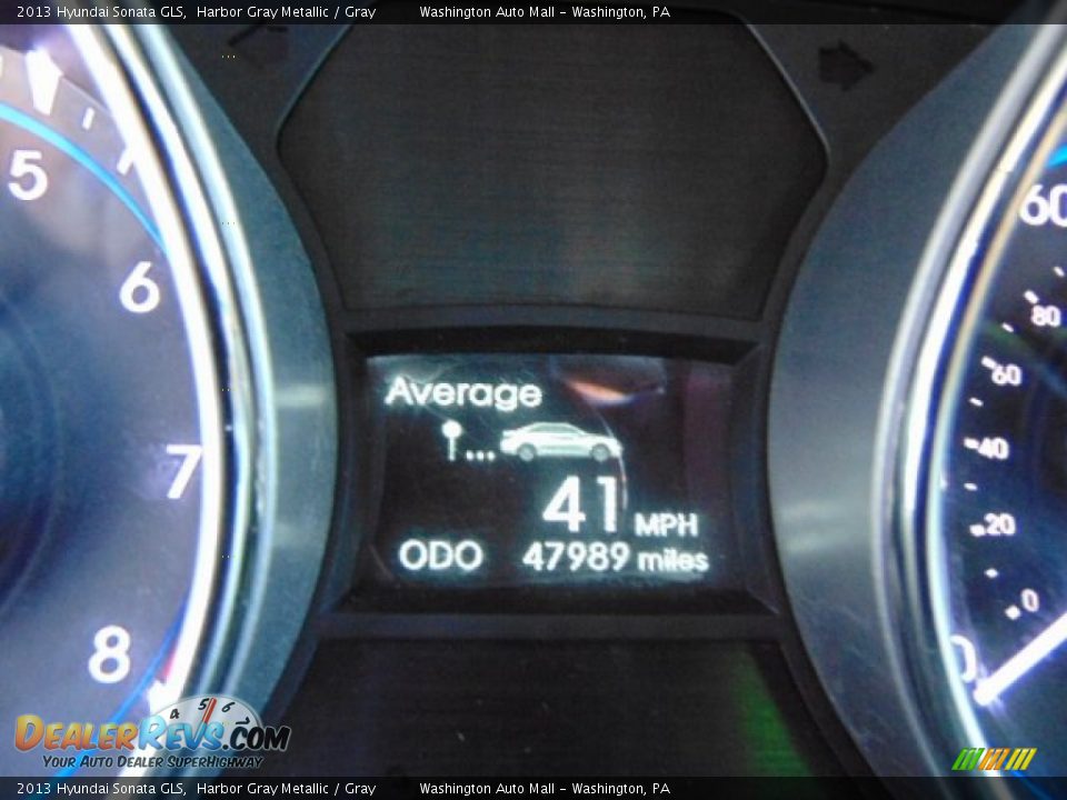 2013 Hyundai Sonata GLS Harbor Gray Metallic / Gray Photo #20