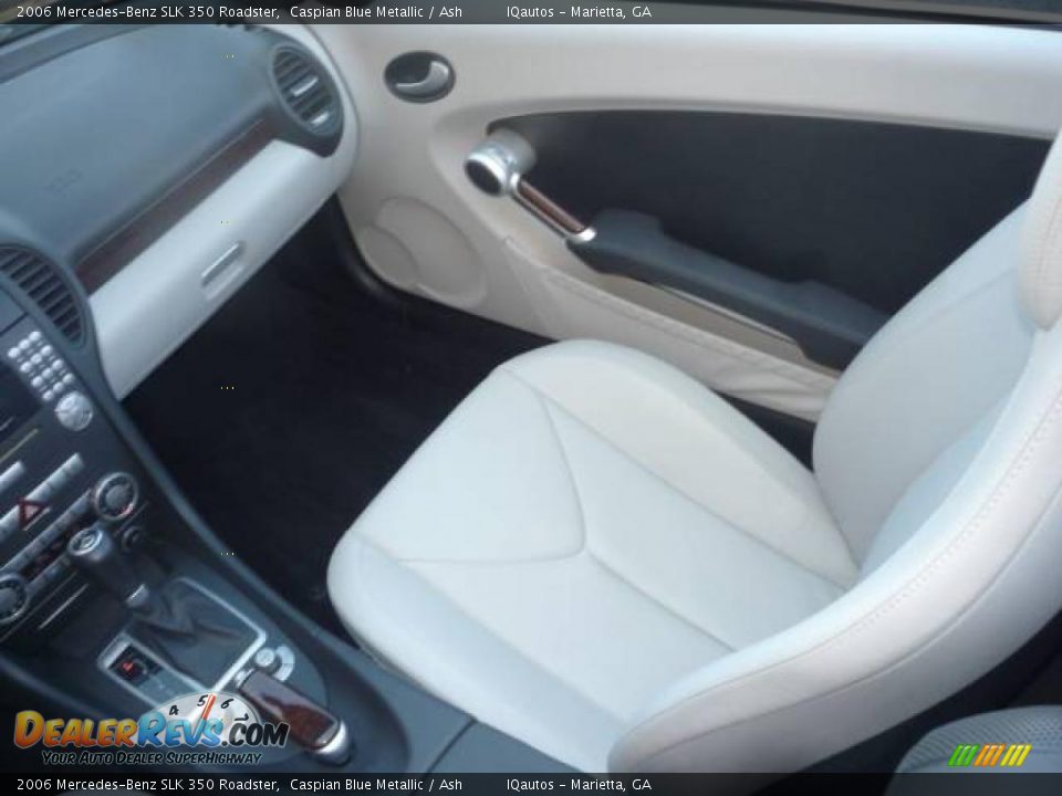 2006 Mercedes-Benz SLK 350 Roadster Caspian Blue Metallic / Ash Photo #30