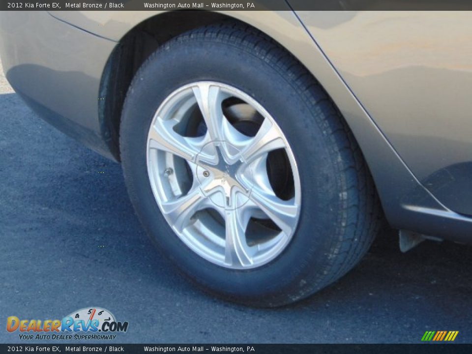 2012 Kia Forte EX Metal Bronze / Black Photo #3