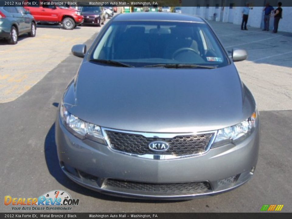 2012 Kia Forte EX Metal Bronze / Black Photo #4