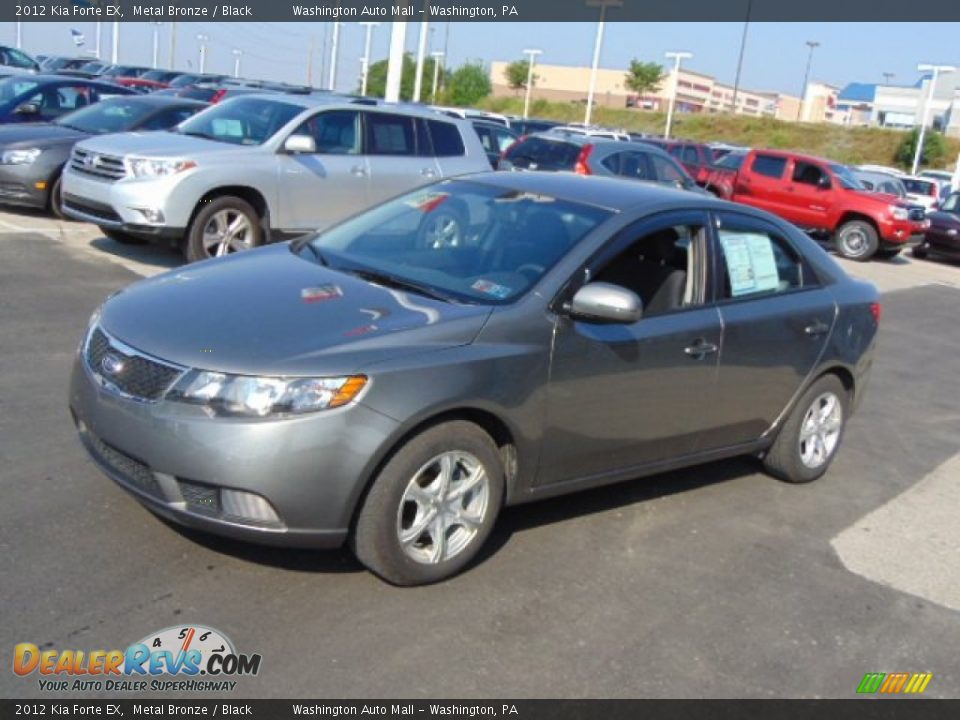 2012 Kia Forte EX Metal Bronze / Black Photo #5