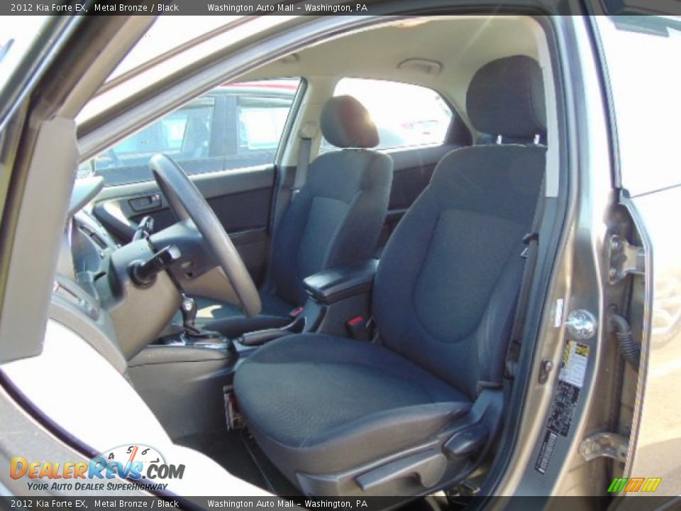 2012 Kia Forte EX Metal Bronze / Black Photo #10