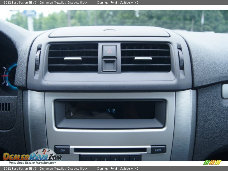 2012 Ford Fusion SE V6 Cinnamon Metallic / Charcoal Black Photo #25