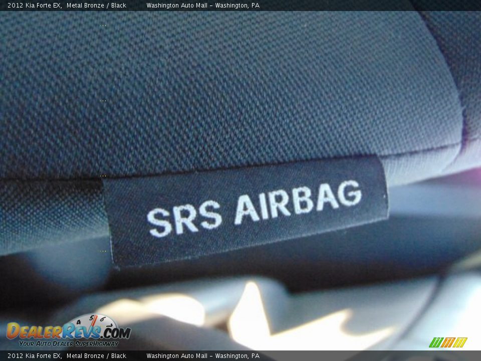 2012 Kia Forte EX Metal Bronze / Black Photo #11