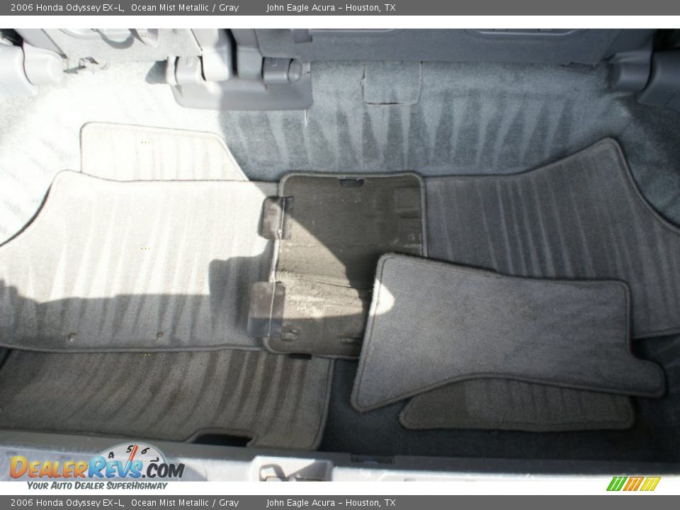 2006 Honda Odyssey EX-L Ocean Mist Metallic / Gray Photo #18