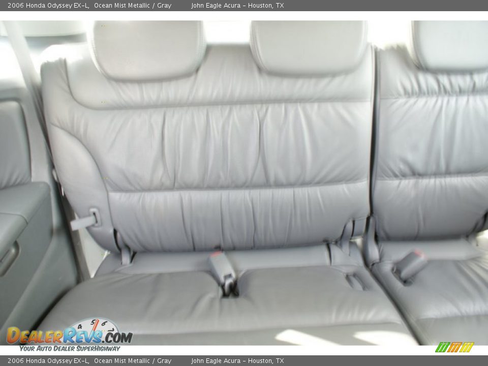 2006 Honda Odyssey EX-L Ocean Mist Metallic / Gray Photo #21
