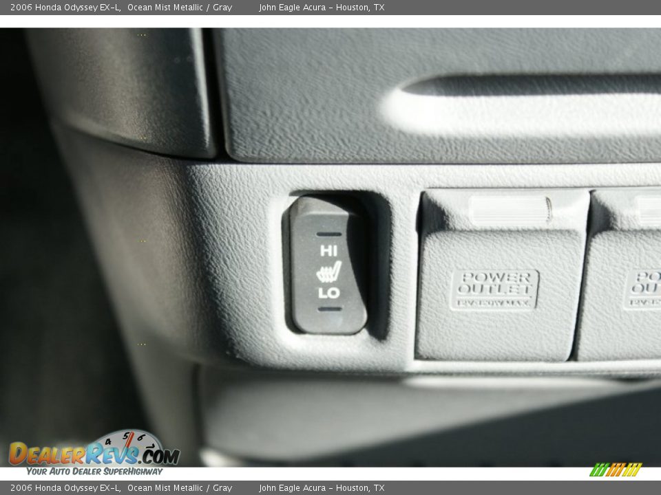 2006 Honda Odyssey EX-L Ocean Mist Metallic / Gray Photo #34