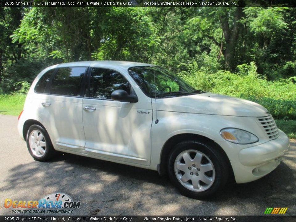 2005 Chrysler PT Cruiser Limited Cool Vanilla White / Dark Slate Gray Photo #3