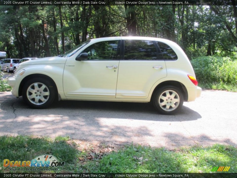 2005 Chrysler PT Cruiser Limited Cool Vanilla White / Dark Slate Gray Photo #4