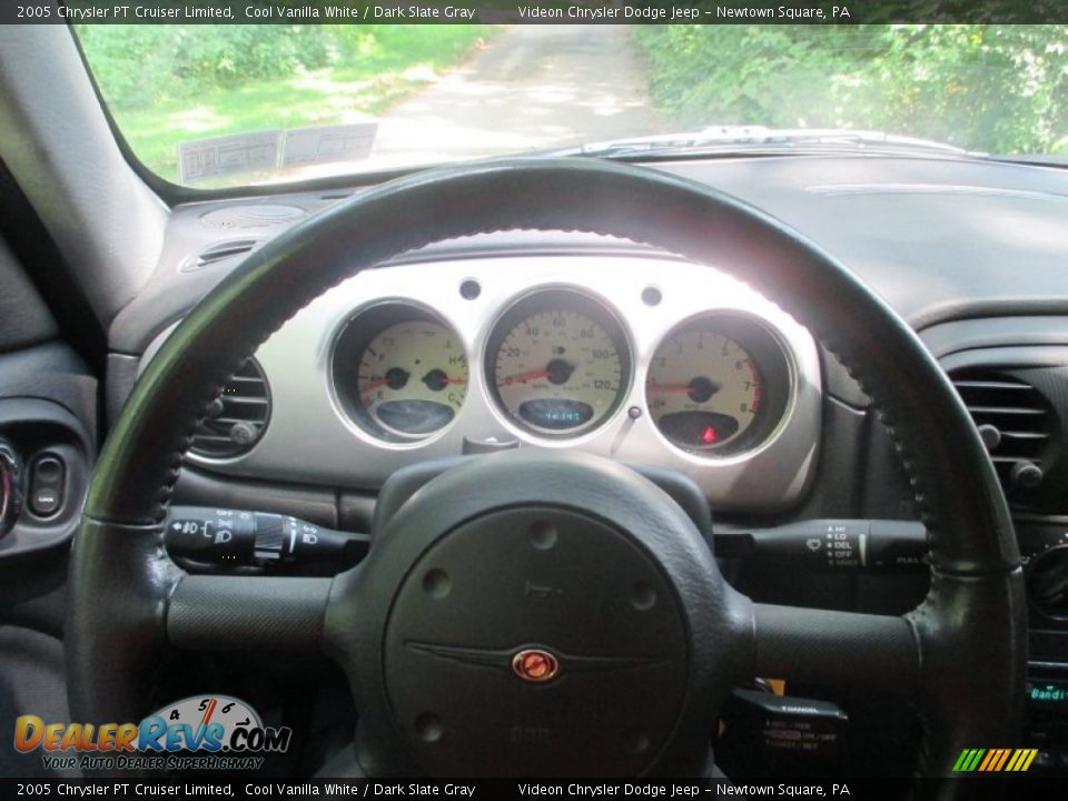 2005 Chrysler PT Cruiser Limited Cool Vanilla White / Dark Slate Gray Photo #25