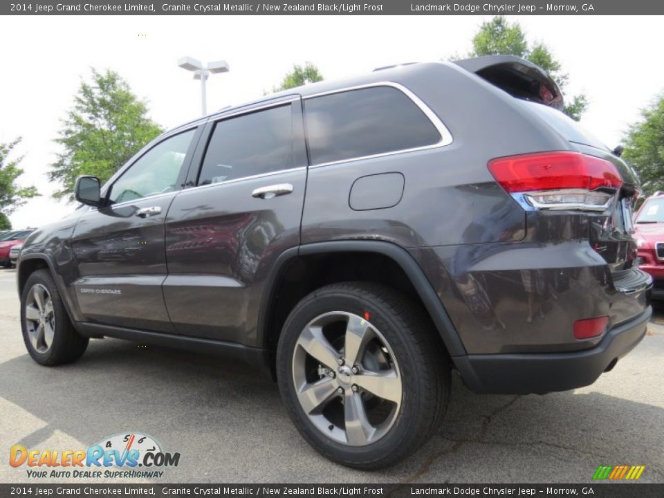 2014 Jeep Grand Cherokee Limited Granite Crystal Metallic / New Zealand Black/Light Frost Photo #2