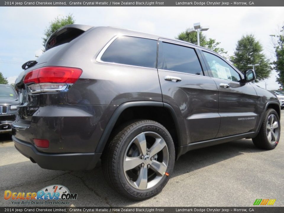 2014 Jeep Grand Cherokee Limited Granite Crystal Metallic / New Zealand Black/Light Frost Photo #3