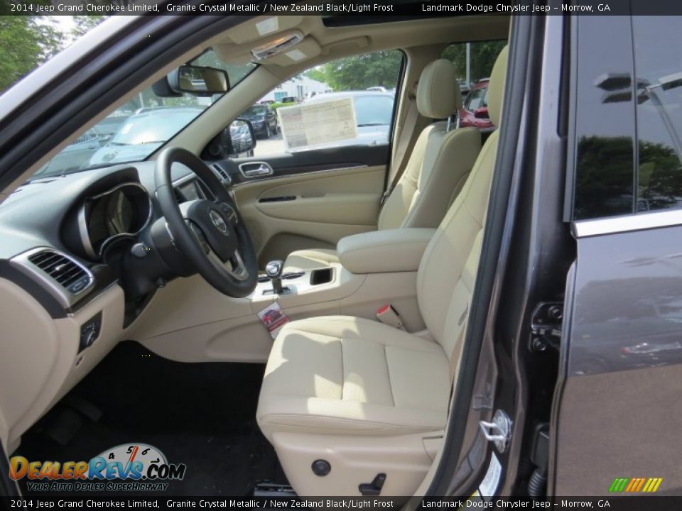 2014 Jeep Grand Cherokee Limited Granite Crystal Metallic / New Zealand Black/Light Frost Photo #6