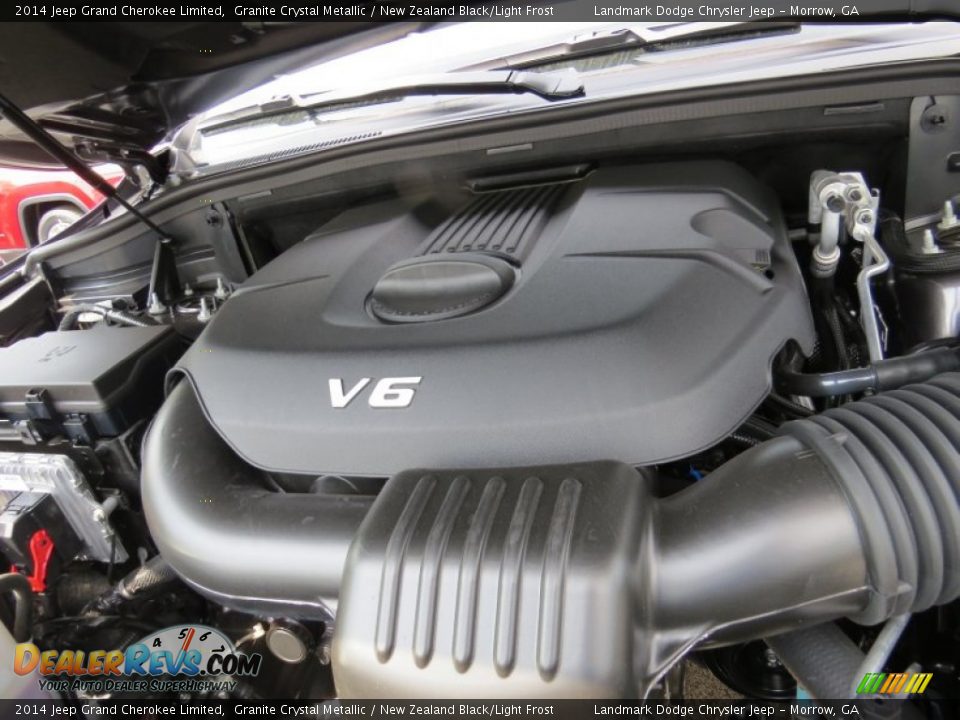 2014 Jeep Grand Cherokee Limited Granite Crystal Metallic / New Zealand Black/Light Frost Photo #8