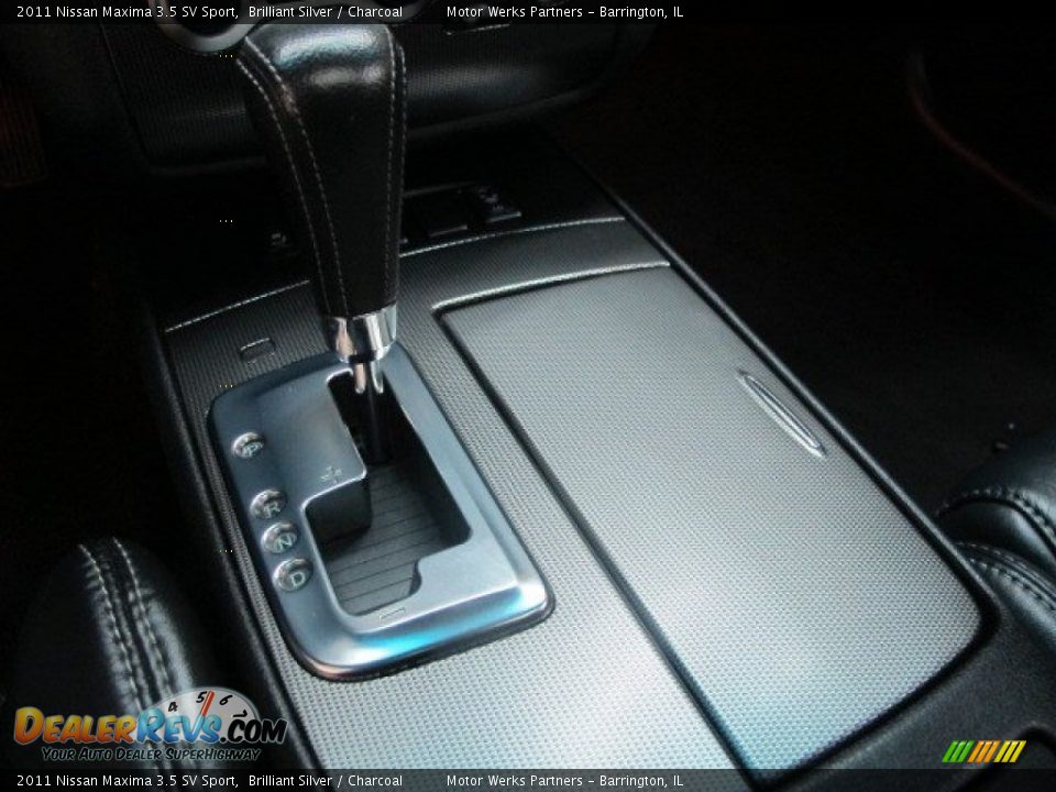 2011 Nissan Maxima 3.5 SV Sport Brilliant Silver / Charcoal Photo #35
