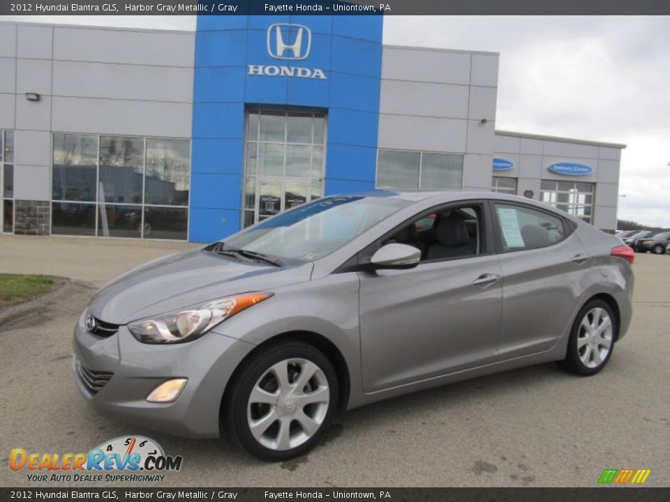 2012 Hyundai Elantra GLS Harbor Gray Metallic / Gray Photo #1