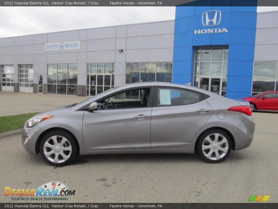 2012 Hyundai Elantra GLS Harbor Gray Metallic / Gray Photo #2