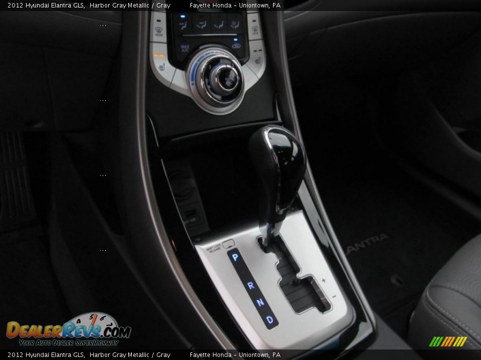 2012 Hyundai Elantra GLS Harbor Gray Metallic / Gray Photo #13