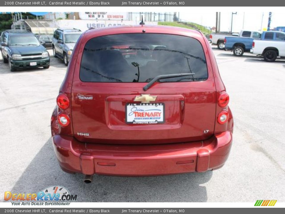 2008 Chevrolet HHR LT Cardinal Red Metallic / Ebony Black Photo #6