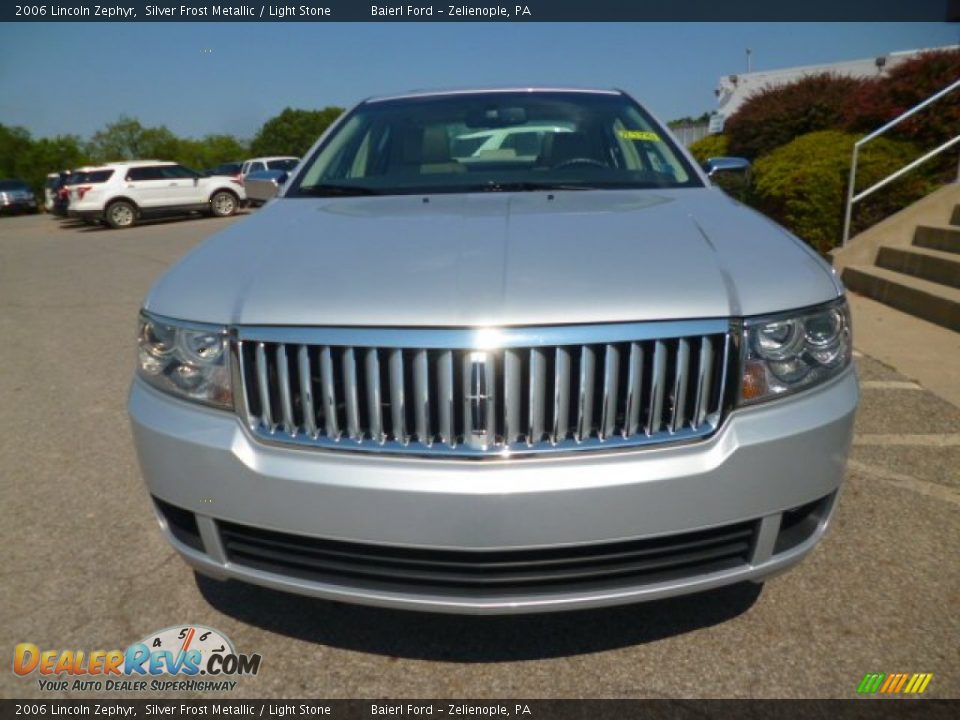 2006 Lincoln Zephyr Silver Frost Metallic / Light Stone Photo #3