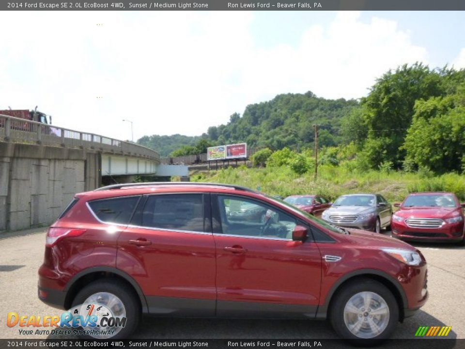 2014 Ford Escape SE 2.0L EcoBoost 4WD Sunset / Medium Light Stone Photo #1