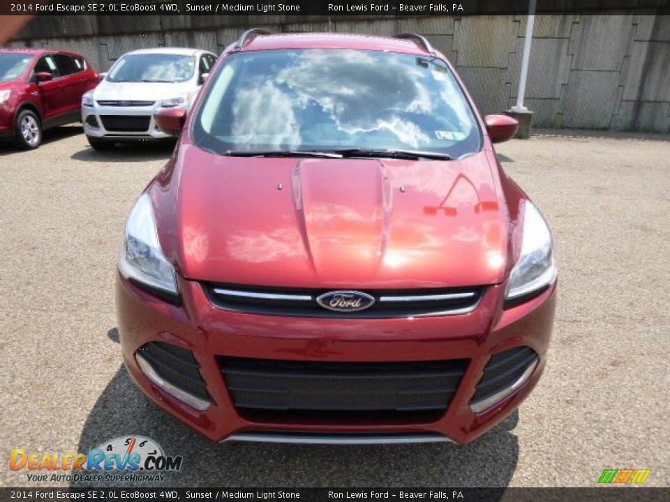 2014 Ford Escape SE 2.0L EcoBoost 4WD Sunset / Medium Light Stone Photo #3