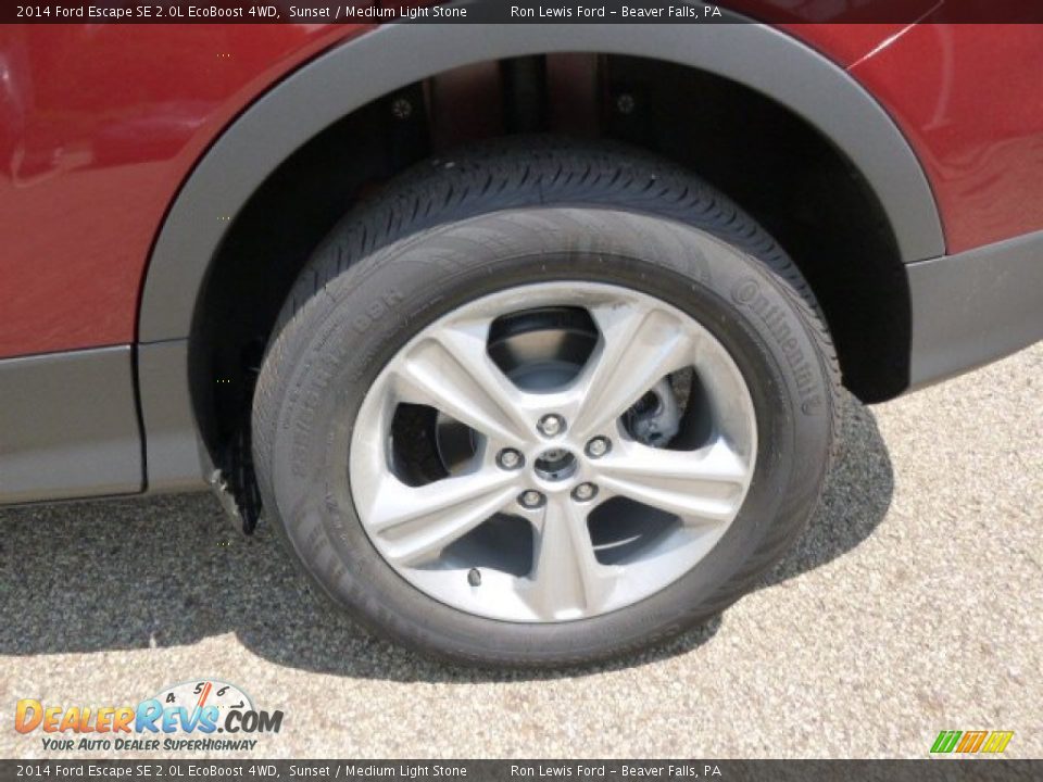 2014 Ford Escape SE 2.0L EcoBoost 4WD Sunset / Medium Light Stone Photo #9