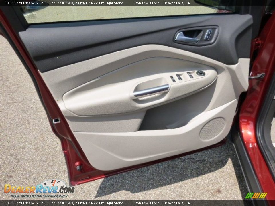 2014 Ford Escape SE 2.0L EcoBoost 4WD Sunset / Medium Light Stone Photo #11