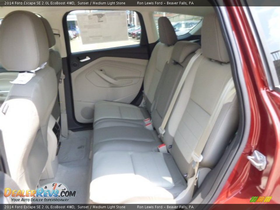 2014 Ford Escape SE 2.0L EcoBoost 4WD Sunset / Medium Light Stone Photo #12