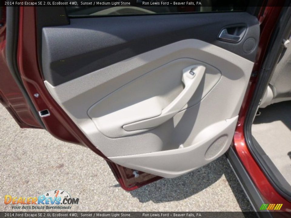 2014 Ford Escape SE 2.0L EcoBoost 4WD Sunset / Medium Light Stone Photo #13