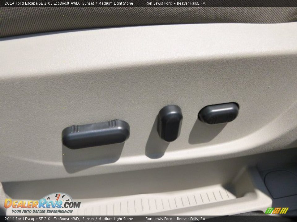 2014 Ford Escape SE 2.0L EcoBoost 4WD Sunset / Medium Light Stone Photo #15